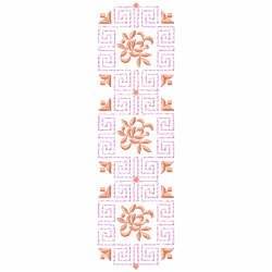 Flowers And Tree Embroidery Design 1